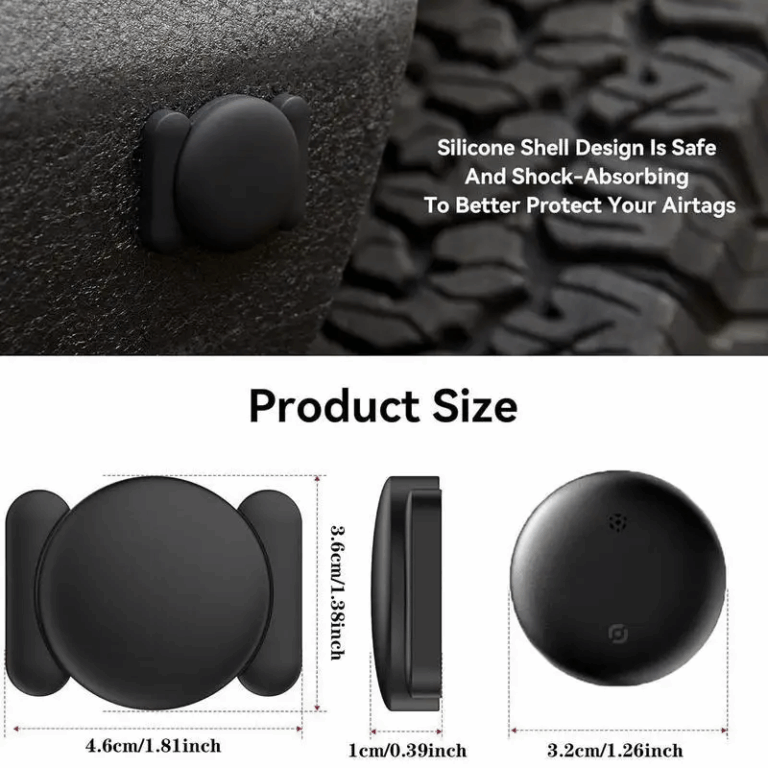 Product size and silicone shell detail